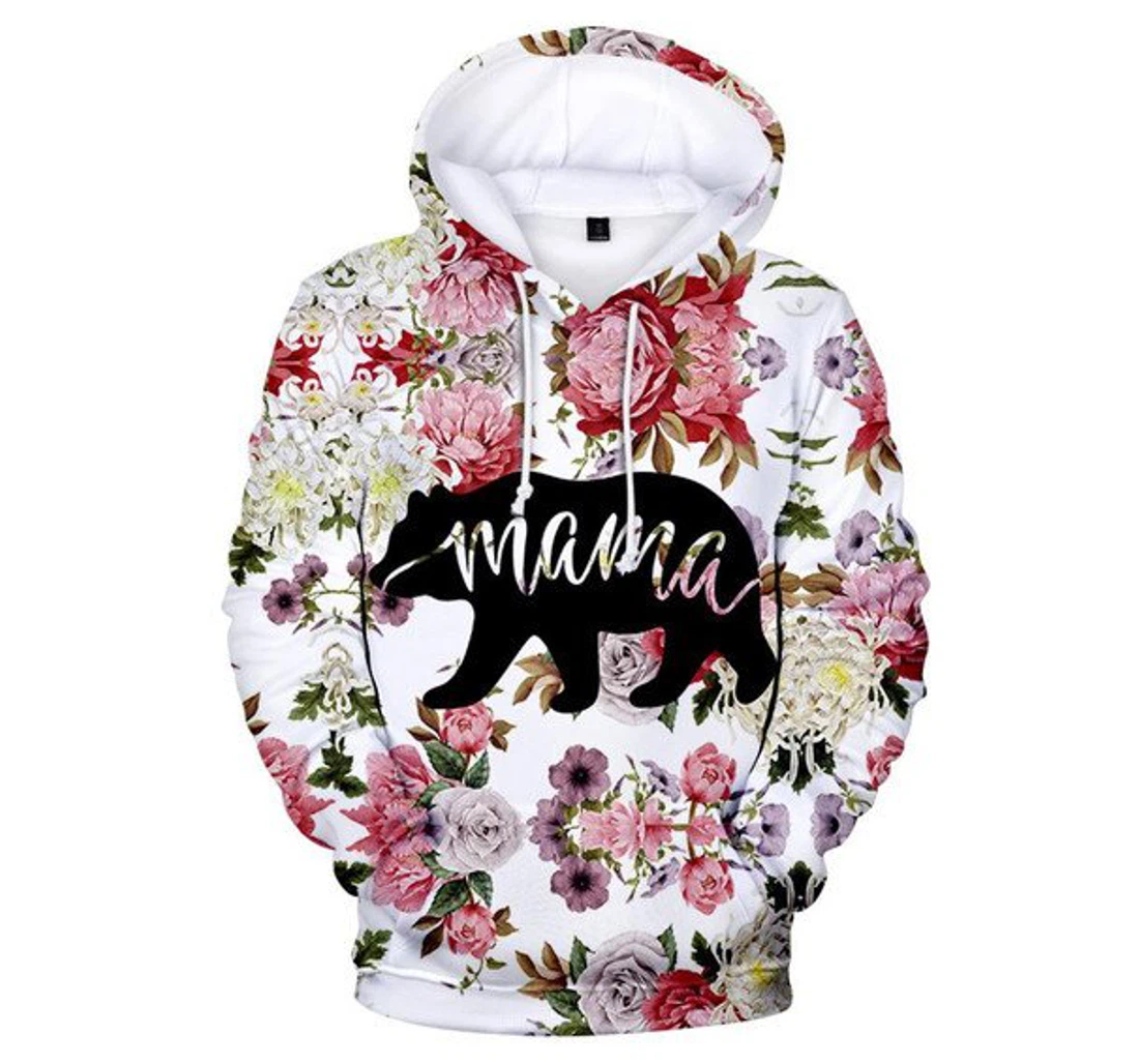 Personalized Flower Mama Native American Mothers Day Hn3d - 3D Printed Pullover Hoodie