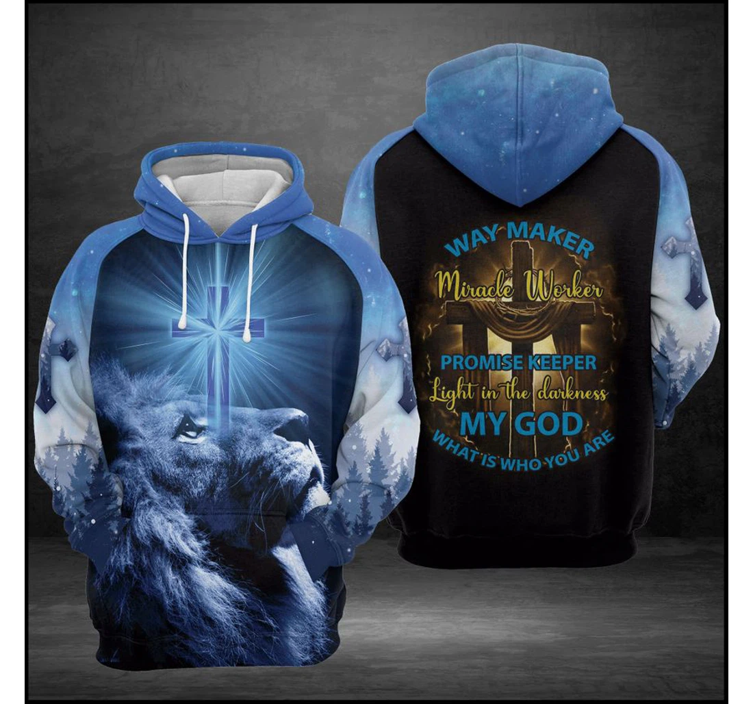 Personalized Every Moment Thank God - 3D Printed Pullover Hoodie