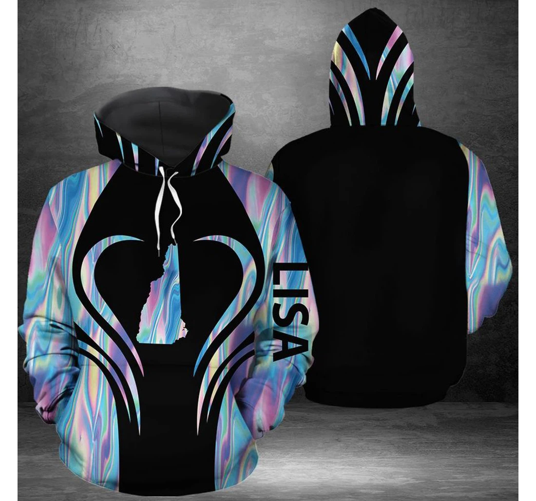 Love New Hampshire Custom - 3D Printed Pullover Hoodie