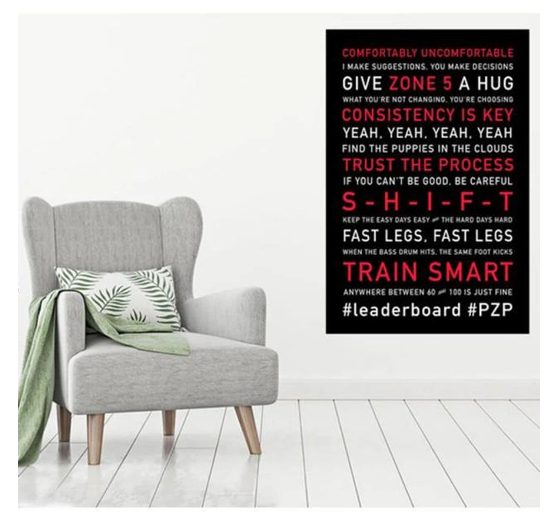 Personalized Poster, Canvas - Power Zone Training Instructor Gst Print Framed Wall Art