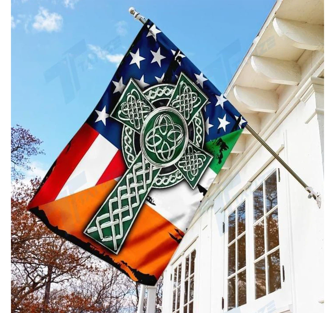 We Love Irish Double-Sided, UV And Fade - Resistant Flag