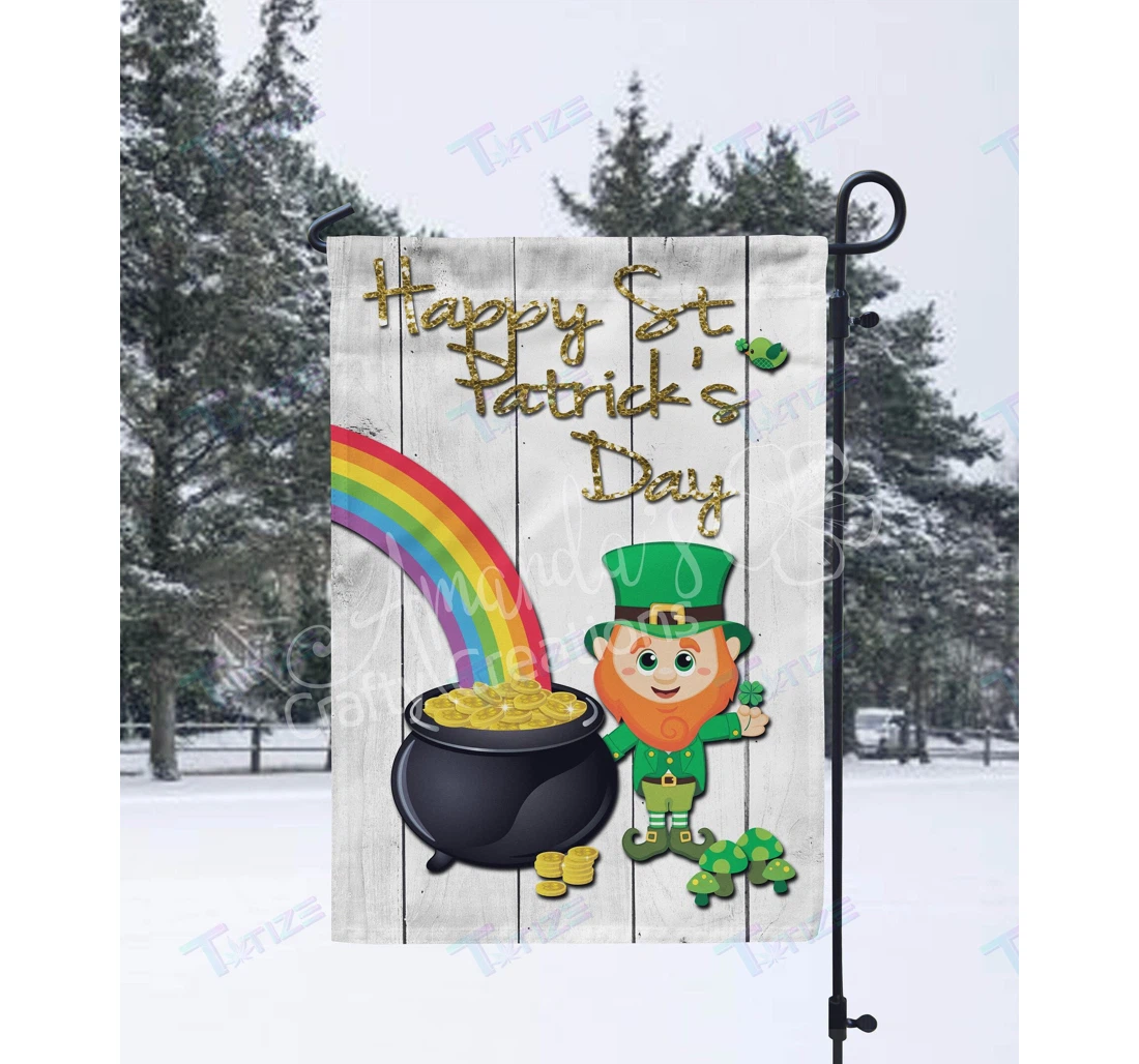 Irish St. Patrick's Day Double-Sided, UV And Fade - Resistant Flag
