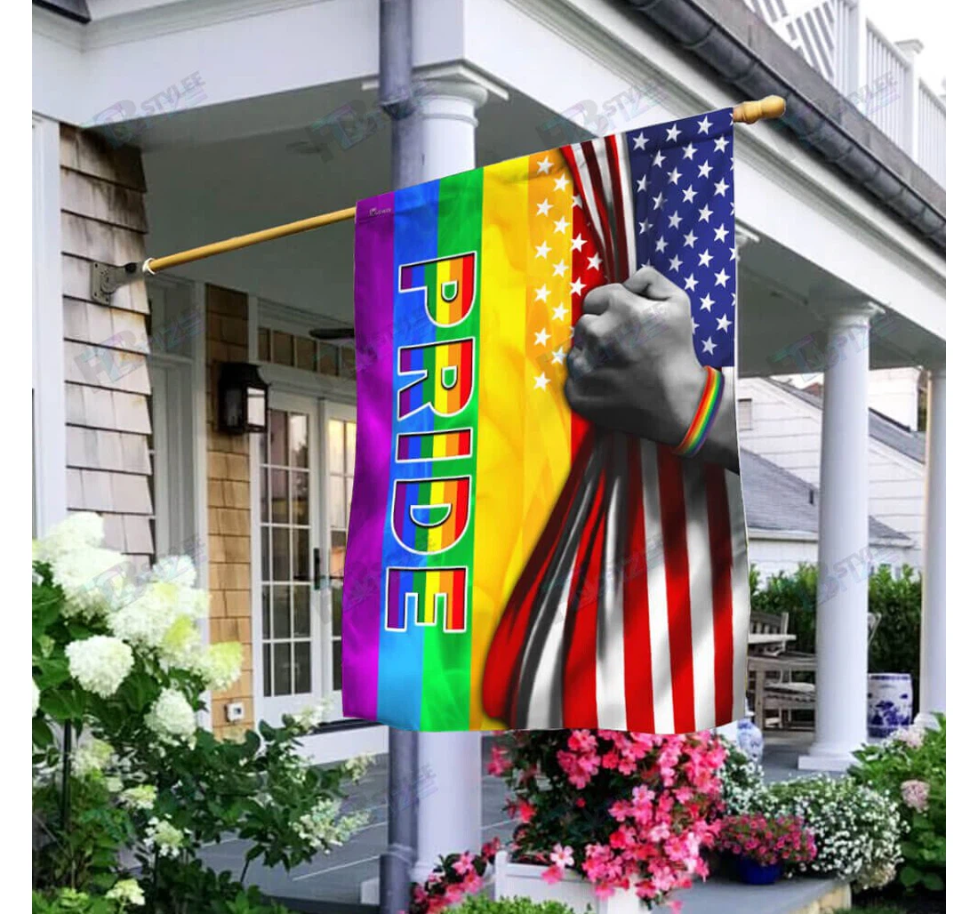 Pride Lgbt Th Double-Sided, UV And Fade - Resistant Flag