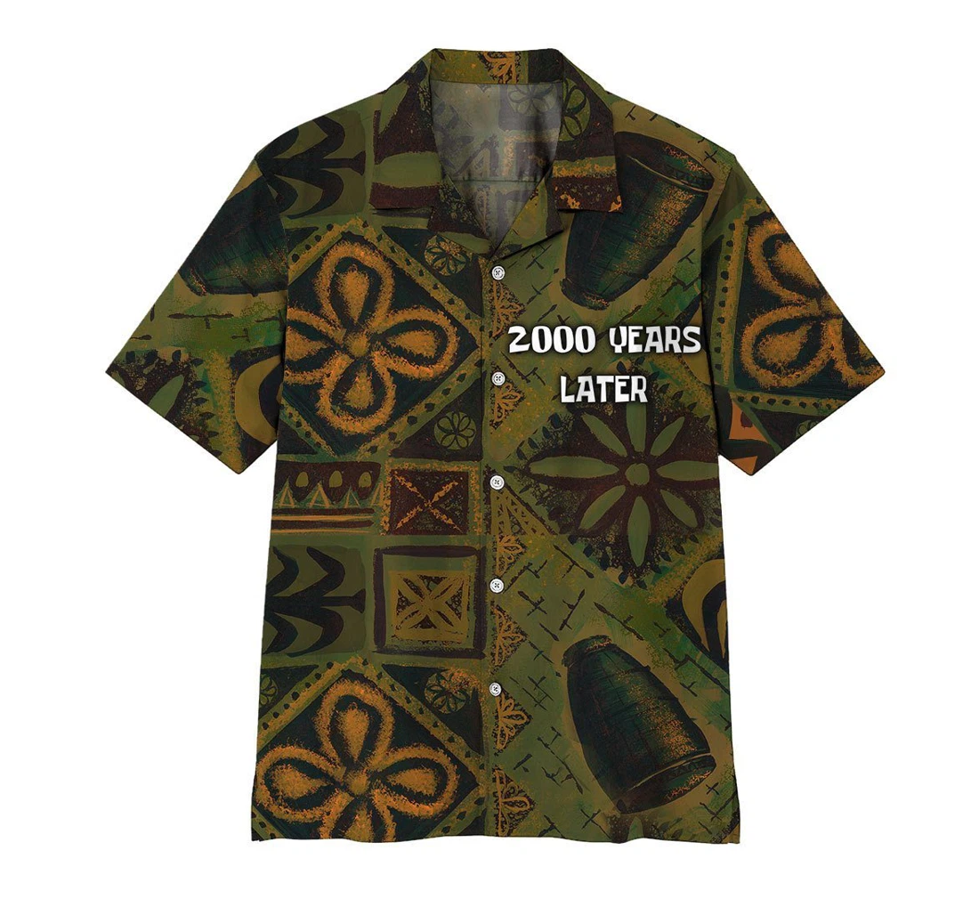 Personalized Years Later Hawaiian Shirt, Button Up Aloha Shirt For Men, Women