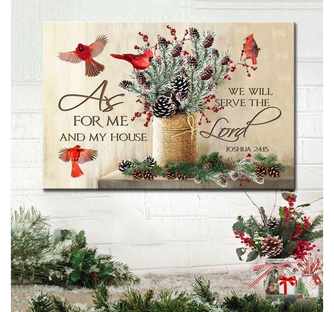 Poster, Canvas - As Me And My House Print Framed Wall Art