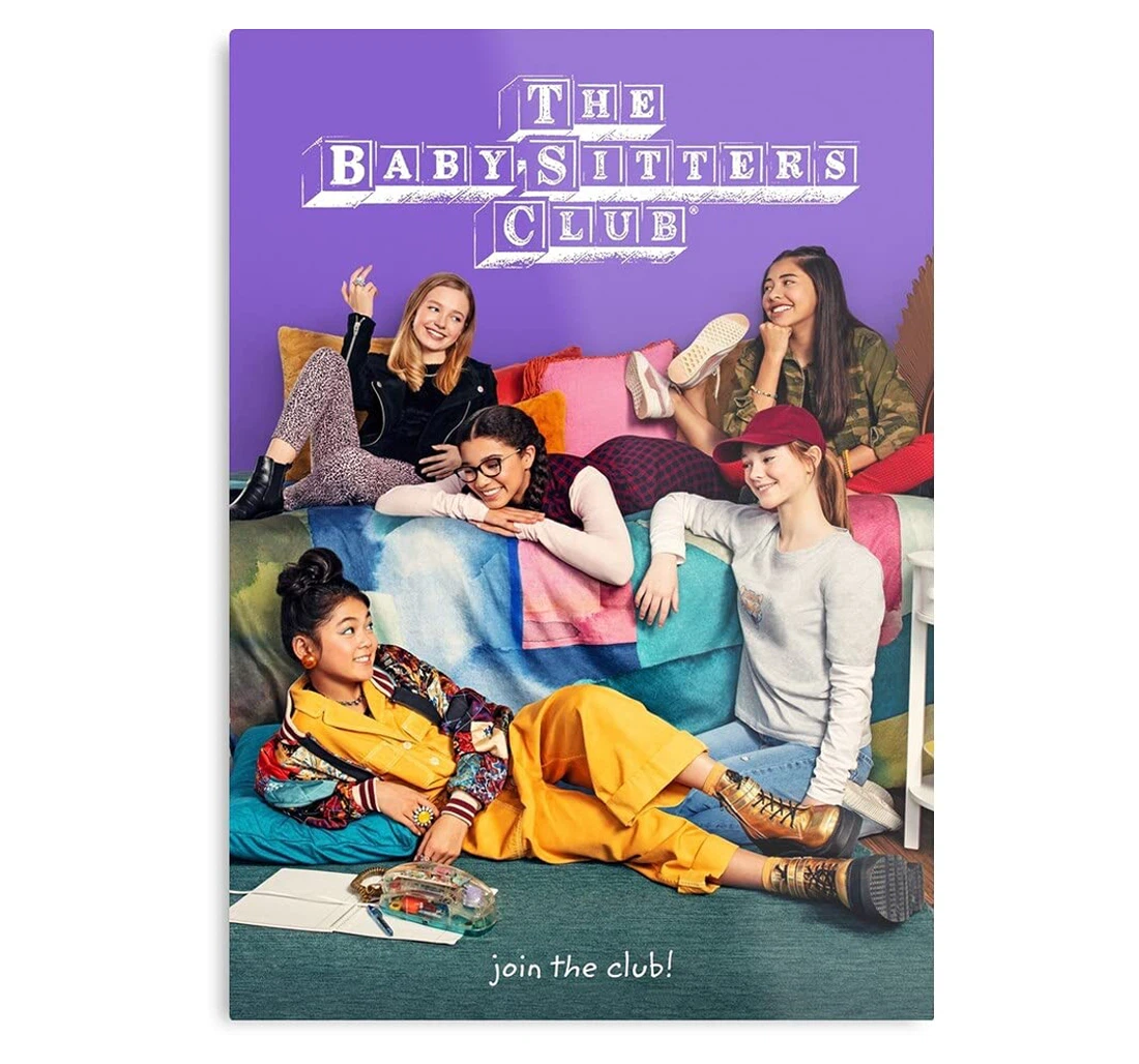 Poster, Canvas - Sitters Babys Friends Girls Sees Baby Club Chilndren Life It The Babysitters The Print Framed Wall Art