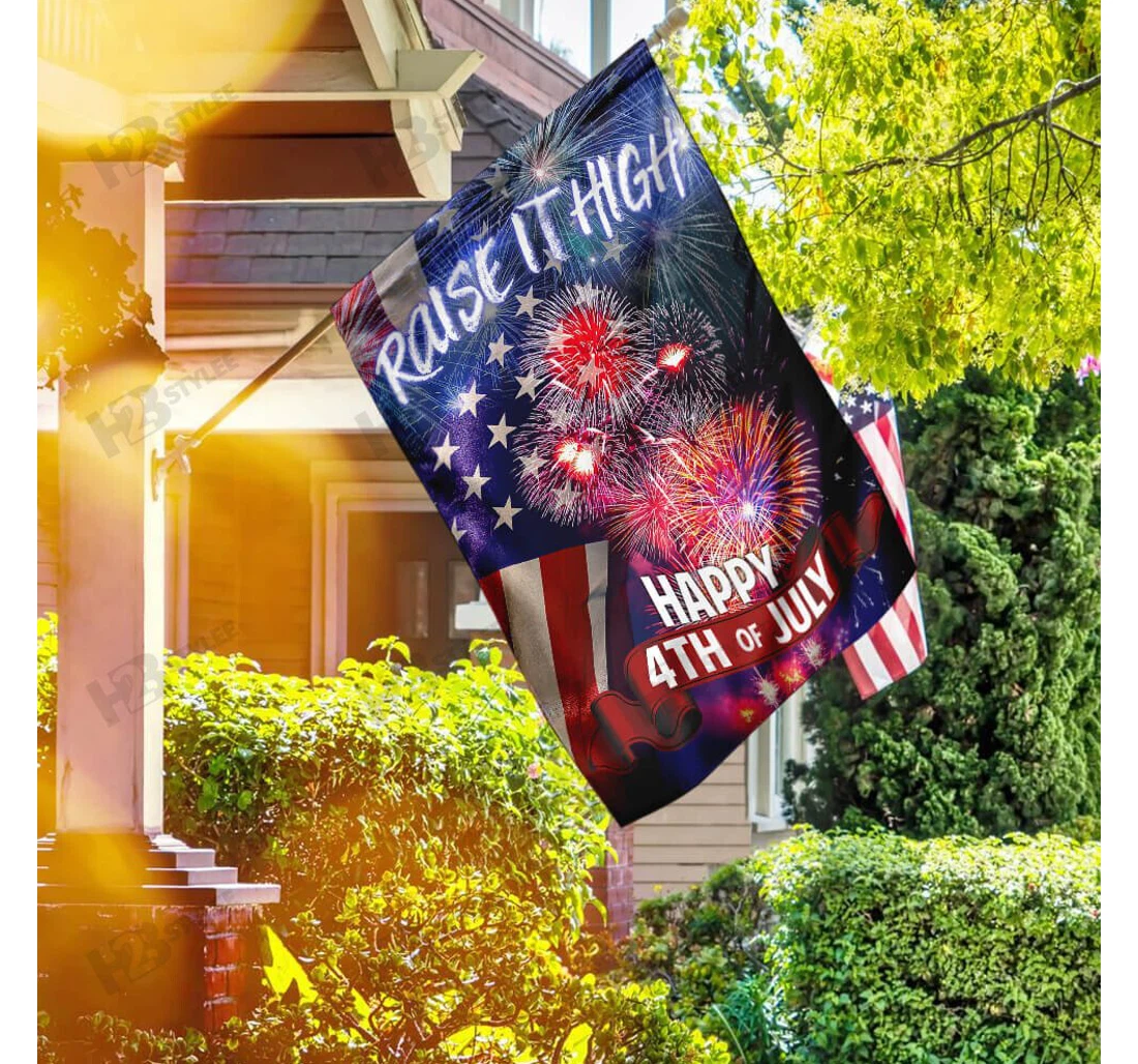 Independence Day, 4th Of July , Independence Day Double-Sided, UV And Fade - Resistant Flag