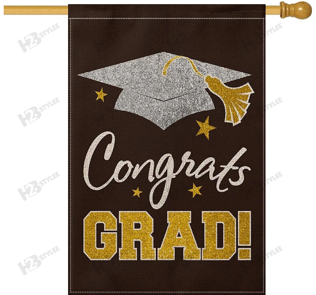 Class Of 2022 Graduation Double-Sided, UV And Fade - Resistant Flag