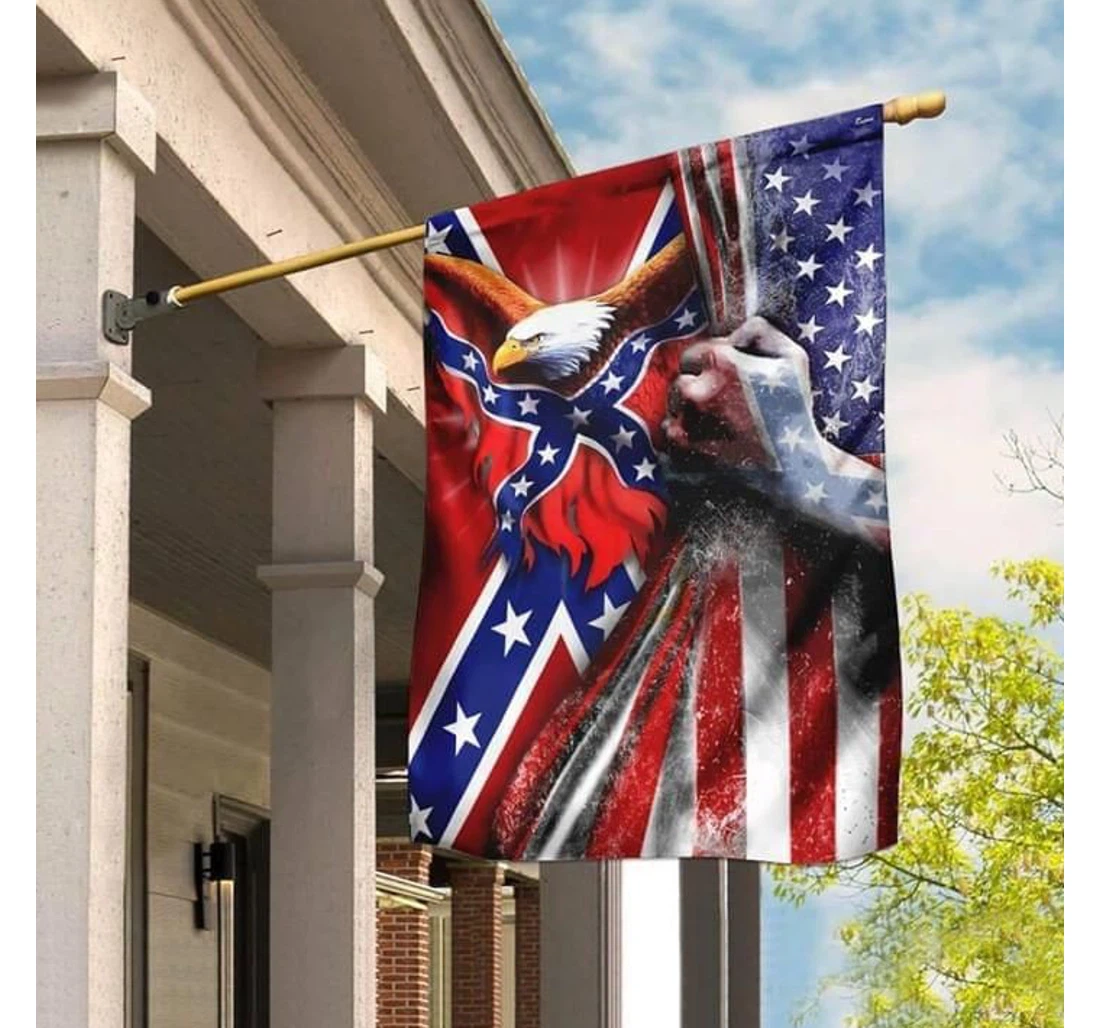 American History Double-Sided, UV And Fade - Resistant Flag