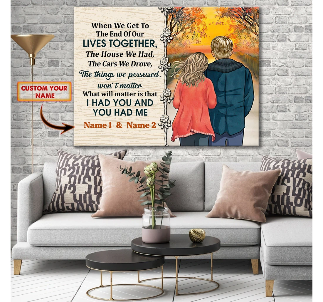 Poster, Canvas - Lives Together Custom Atm2k Print Framed Wall Art