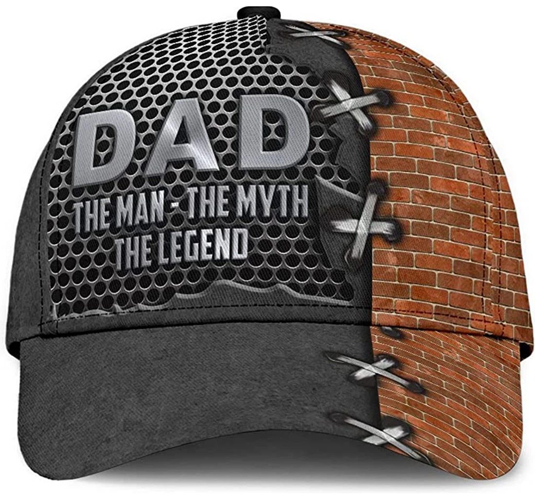 Personalized Father Unisex Snapback, Classic Baseball Cap