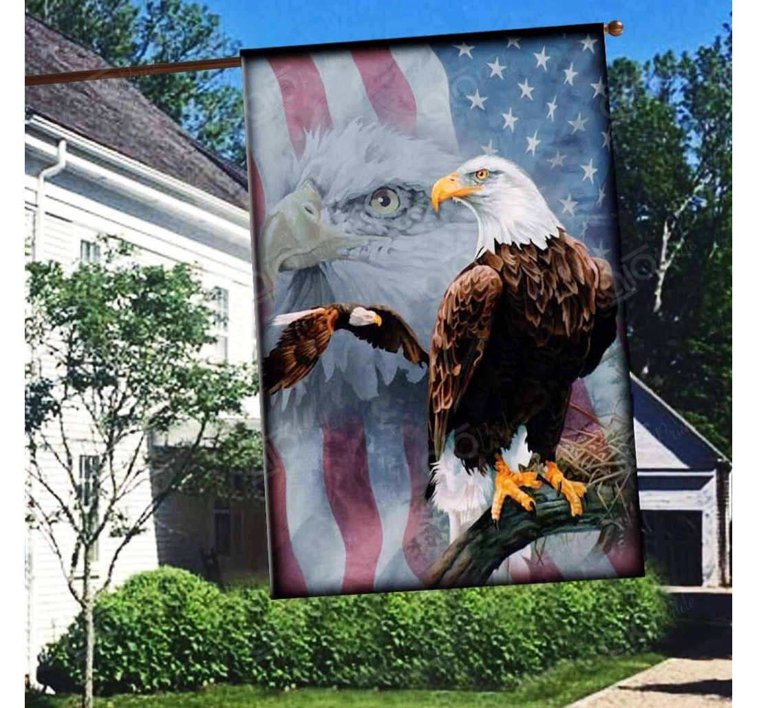 Eagle America Double-Sided, UV And Fade - Resistant Flag