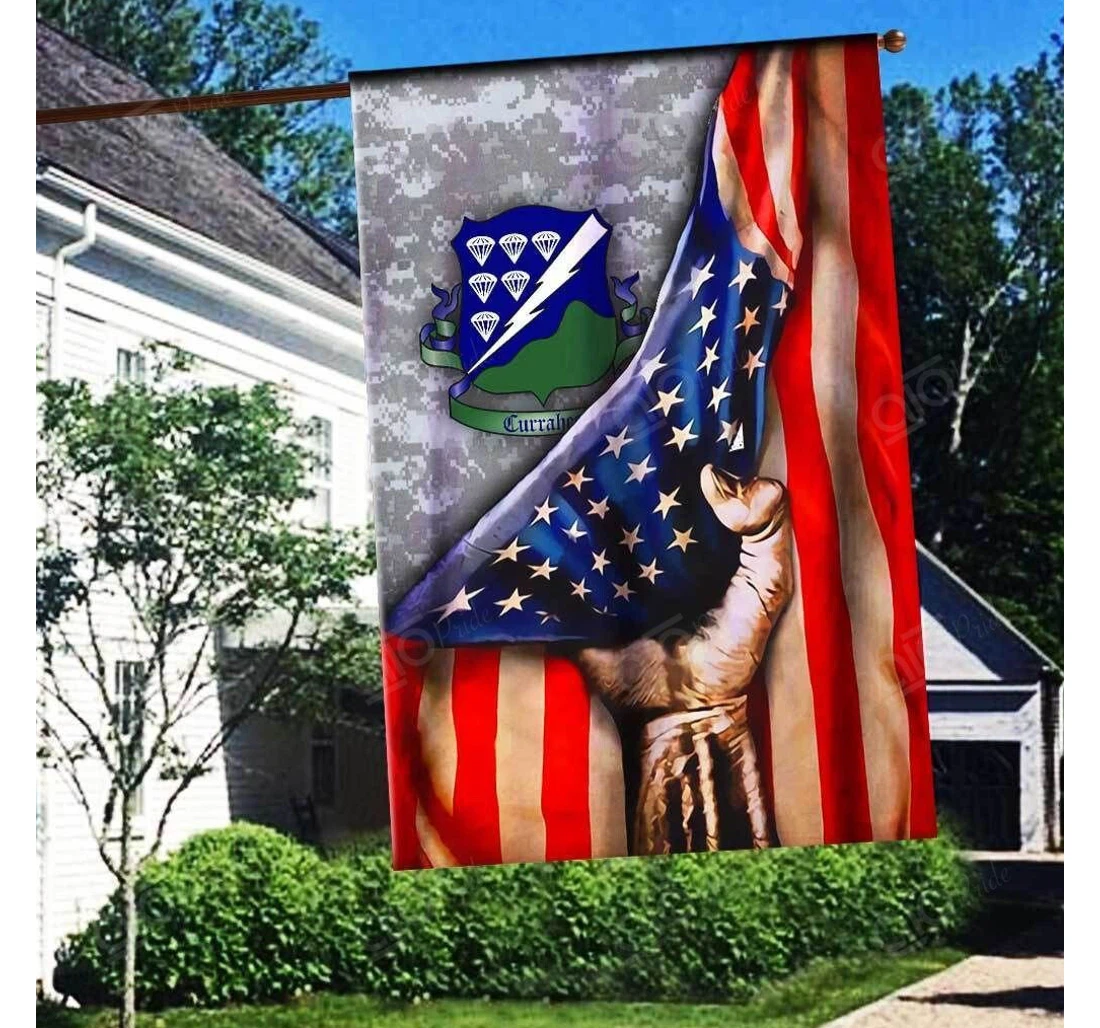 506th Infantry Regiment Double-Sided, UV And Fade - Resistant Flag