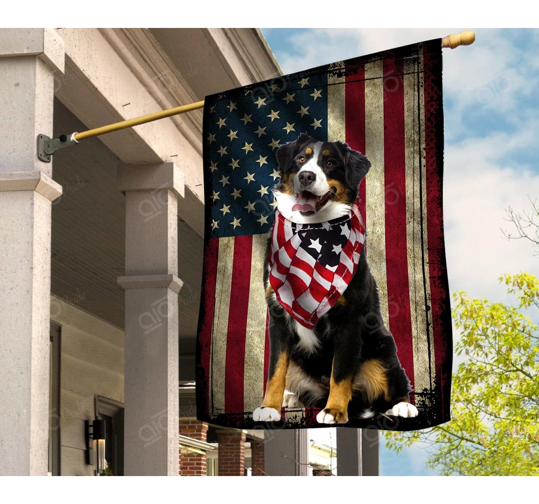 Berner Independence Day Double-Sided, UV And Fade - Resistant Flag