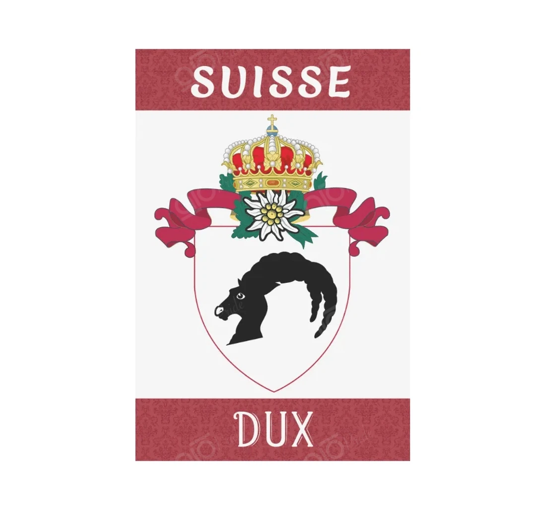 Dux Swiss Family Double-Sided, UV And Fade - Resistant Flag