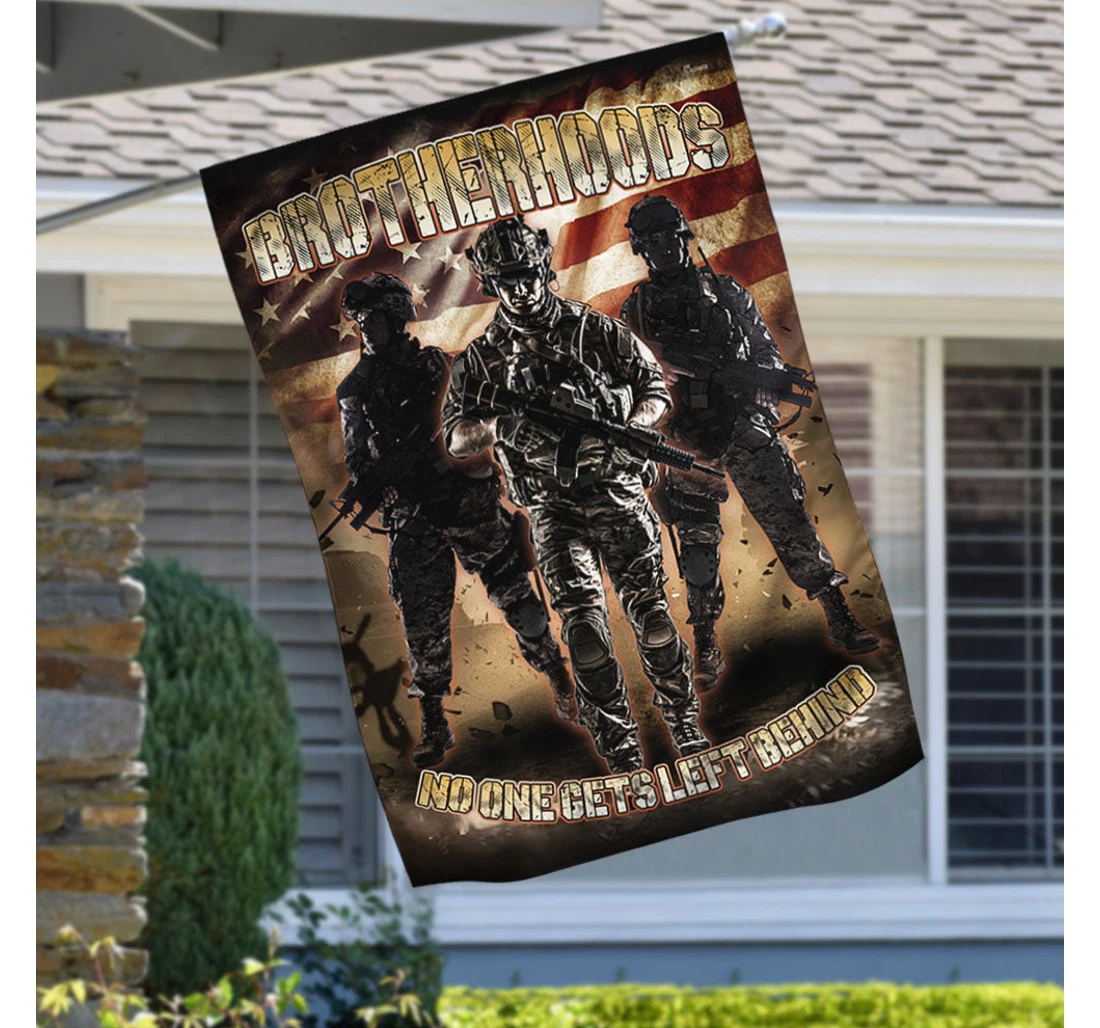American Veteran Brother Tph13f Happy Independence Day 4th Of July America Outdoor, Patriotic Printed Both-Sides, UV And Fade - Resistant Flag