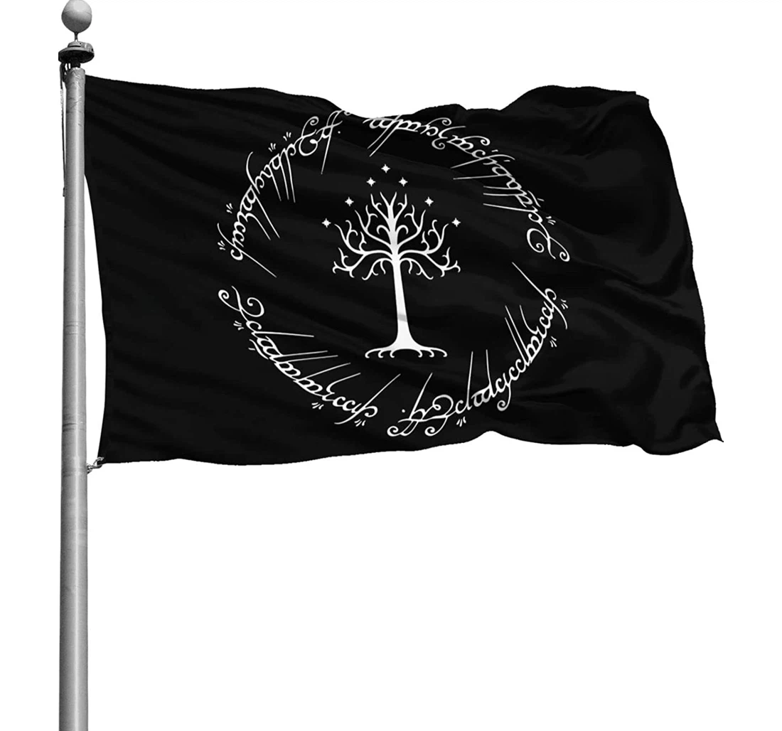 Tree Of Gondor Fade-resistant Printed Both-Sides, UV And Fade - Resistant Flag