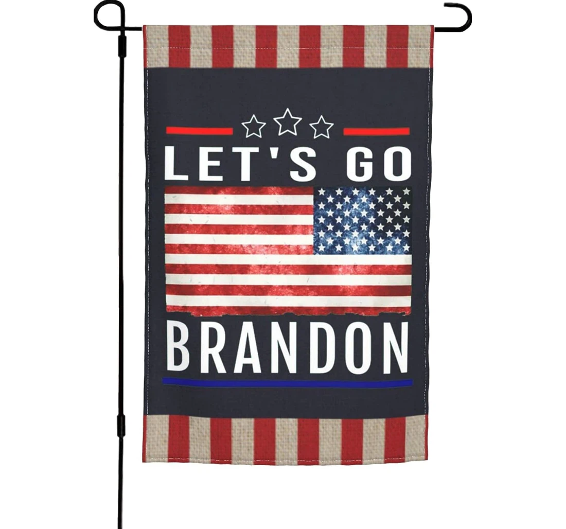 Let's Go Brandon Fjb Funny Printed Both-Sides, UV And Fade - Resistant Flag