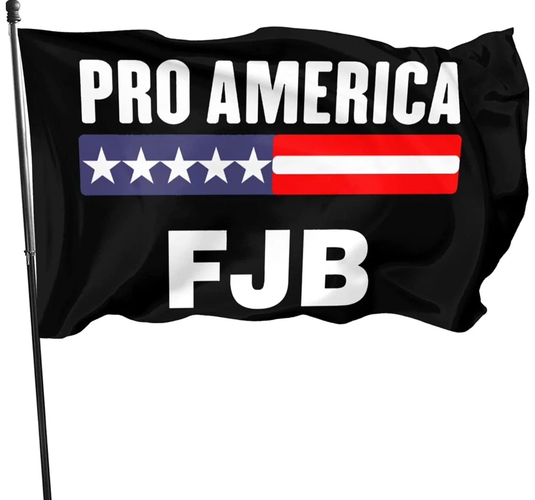 Feet Fjb With Printed Both-Sides, UV And Fade - Resistant Flag
