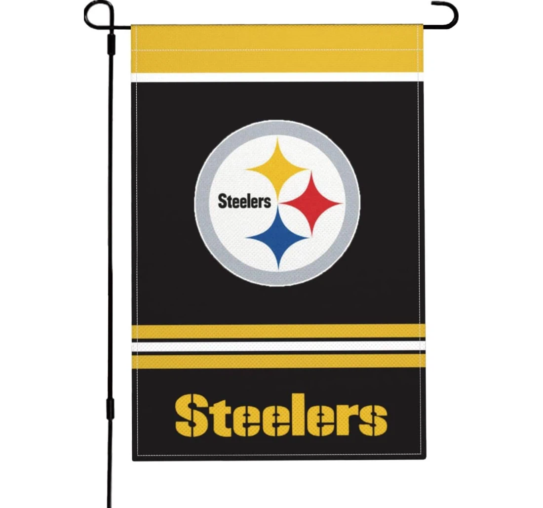 Steelers All And Printed Both-Sides, UV And Fade - Resistant Flag
