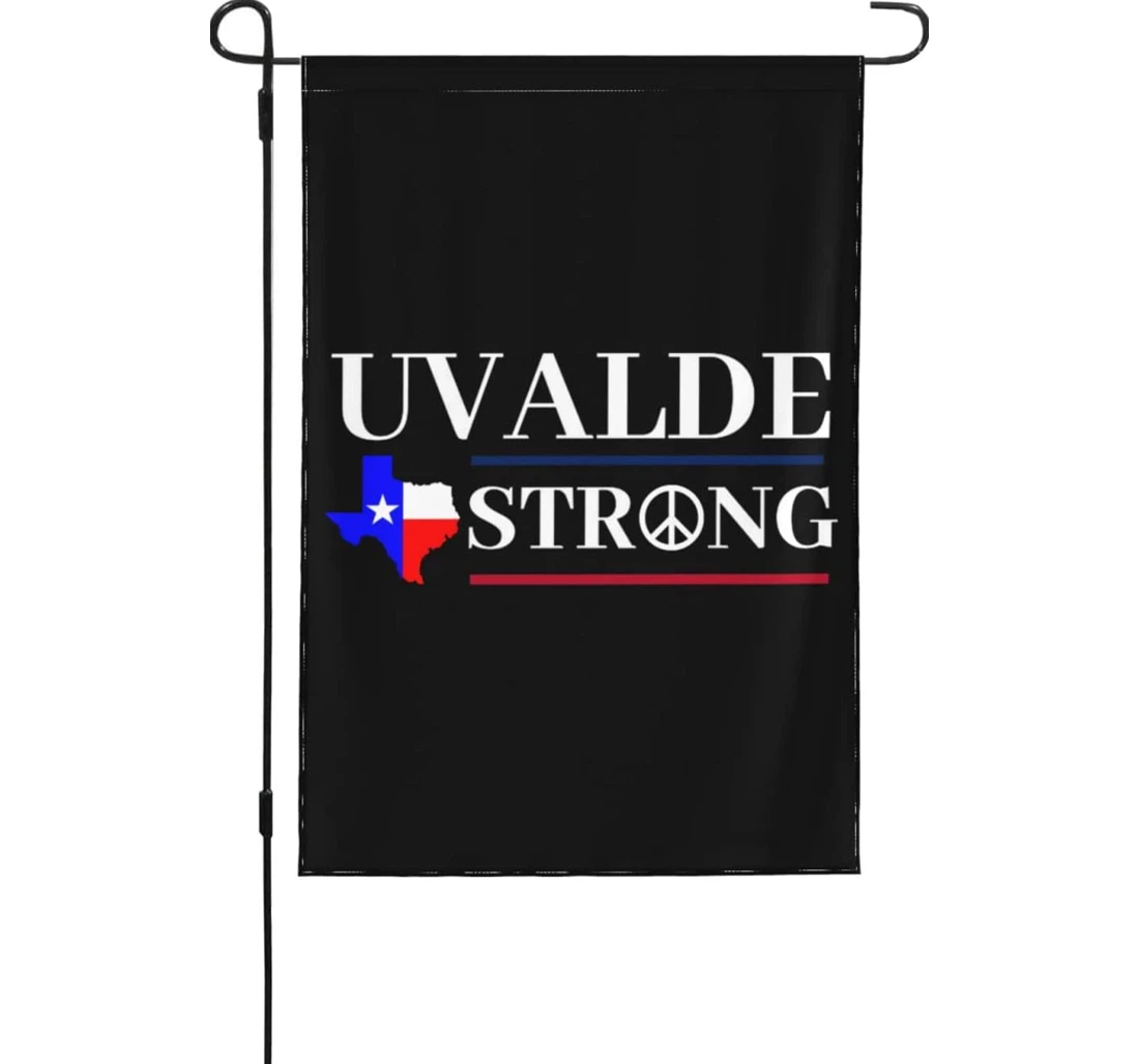Guns Prohibited Uvalde Strong Uvalde Strong Novelty Party Printed Both-Sides, UV And Fade - Resistant Flag