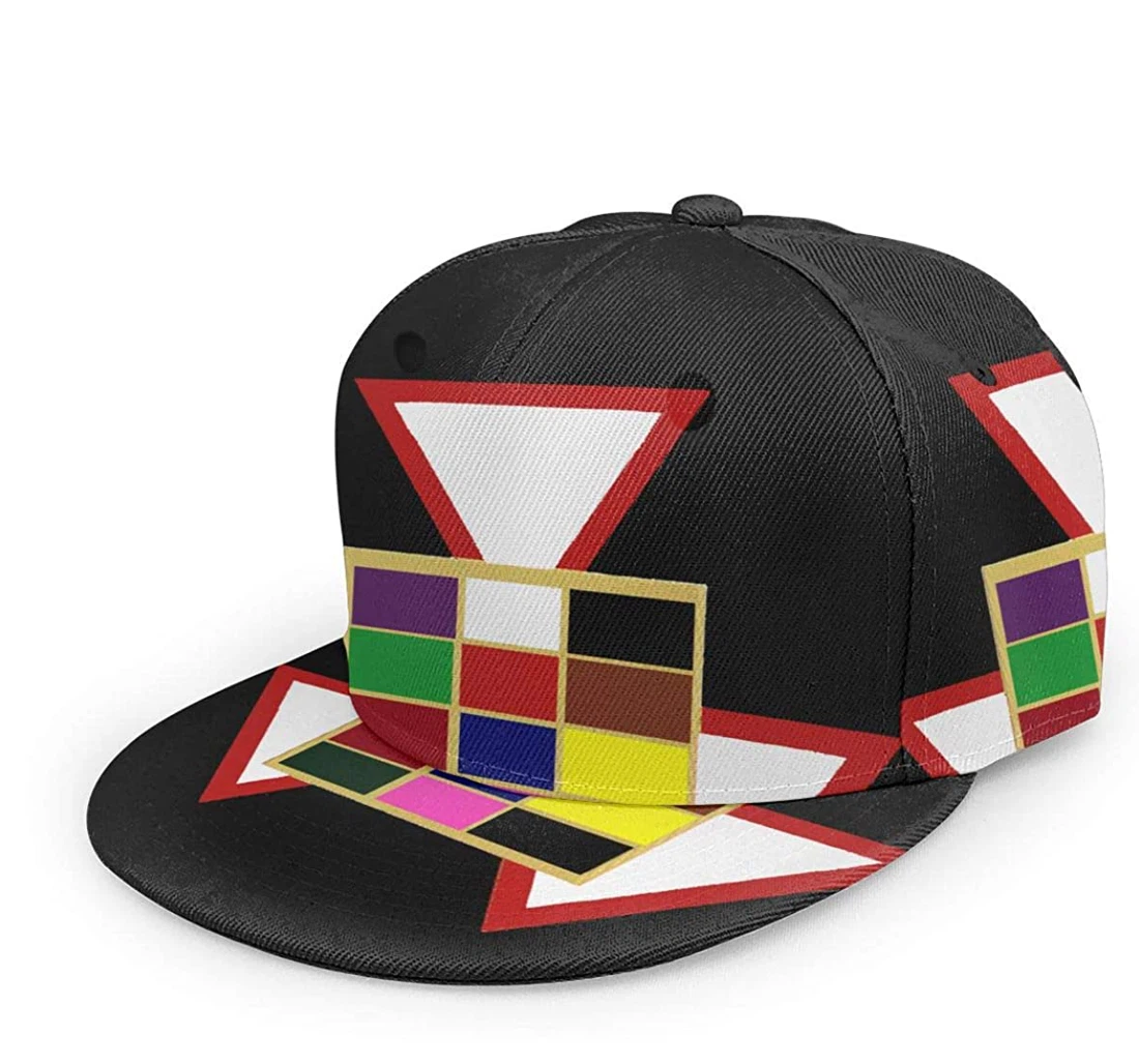 Personalized Past High Priest Emblem Snapback Flat Bill Hip Hop Hats Unisex Snapback, Classic Baseball Cap