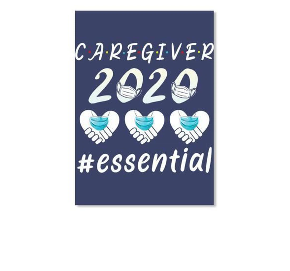 Poster, Canvas - Caregiver 2020 Essential Trending Friends Print Framed Wall Art