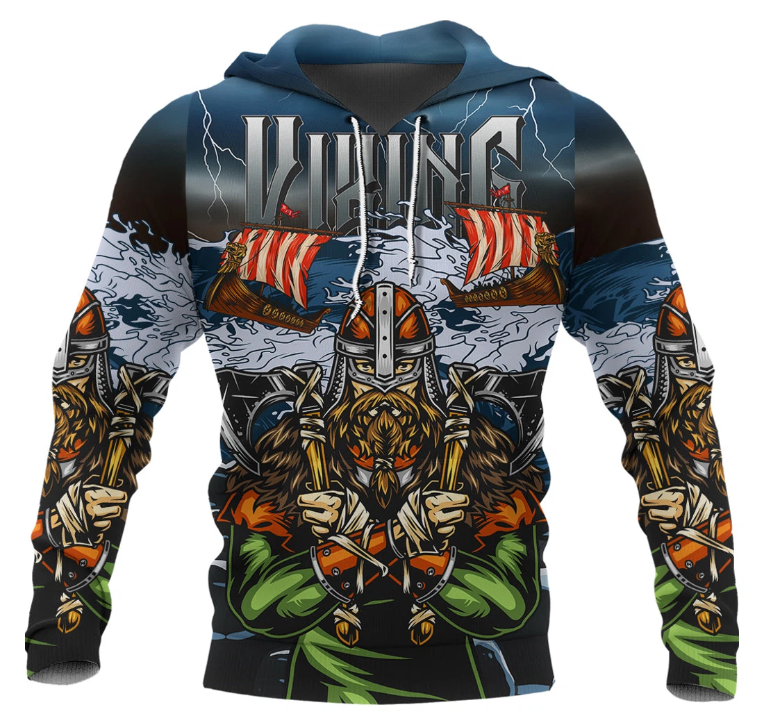 Personalized Themazicc Odin - 3D Printed Pullover Hoodie
