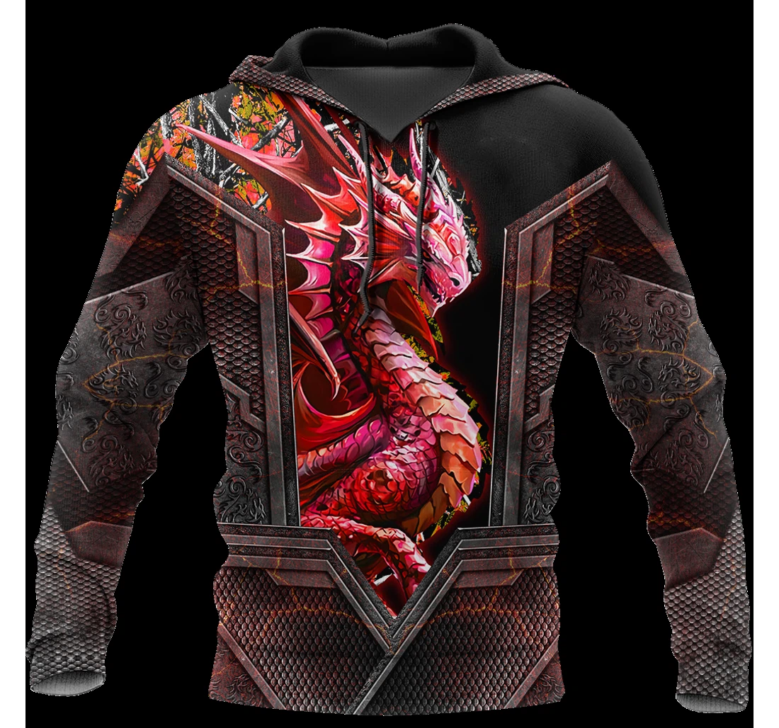Personalized Themazicc Dragon D Womens - 3D Printed Pullover Hoodie