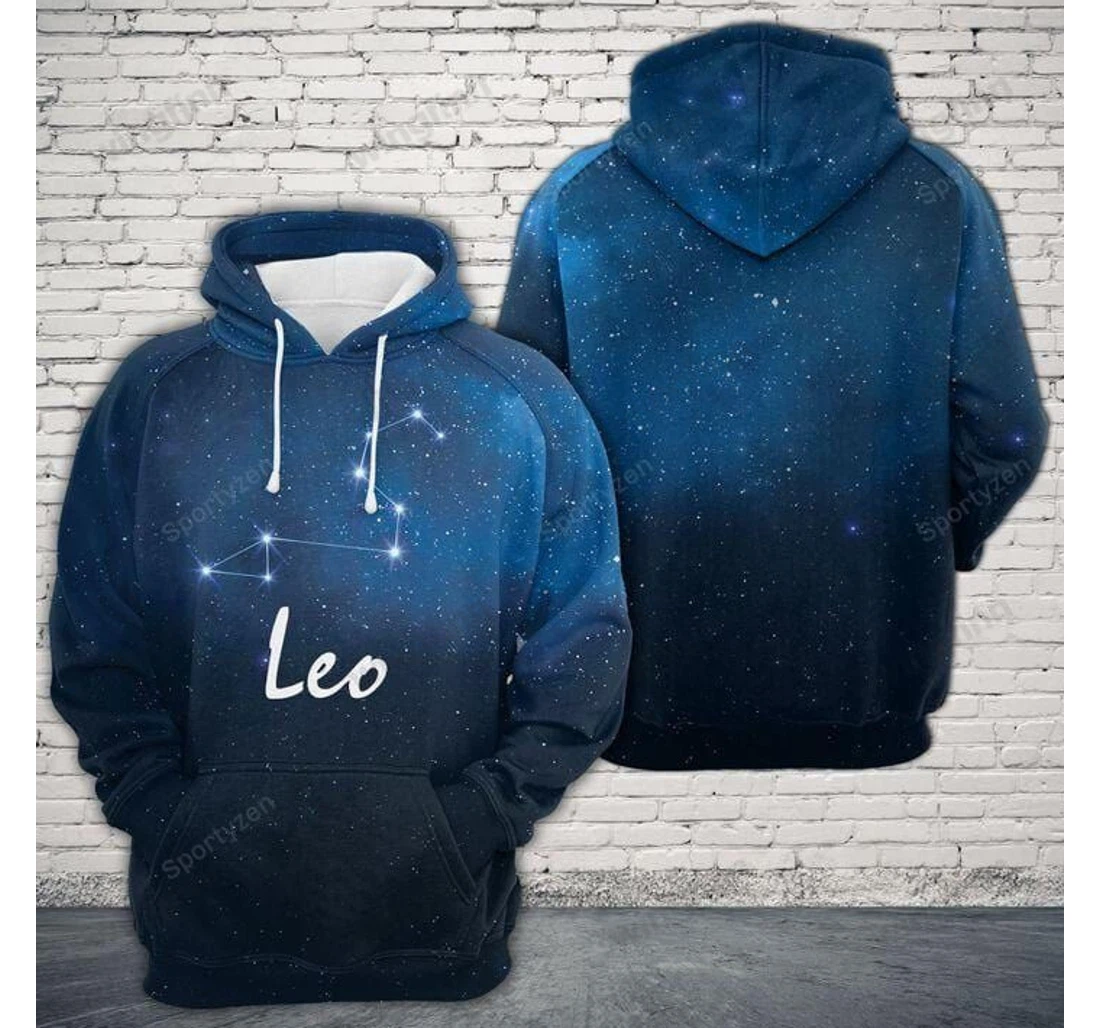 Personalized Amazing Leo Horoscope Birthday L - 3D Printed Pullover Hoodie