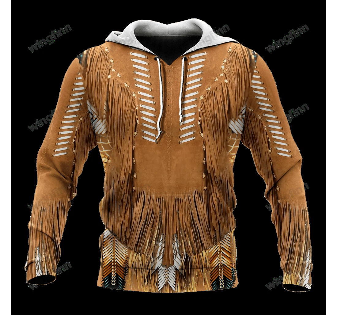 Personalized Native American Culture H - 3D Printed Pullover Hoodie
