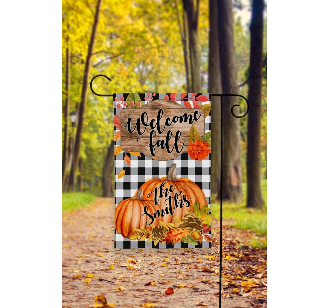 Fall Pumpkin Fall Halloween S Autumn Printed Both-Sides, UV And Fade - Resistant Flag