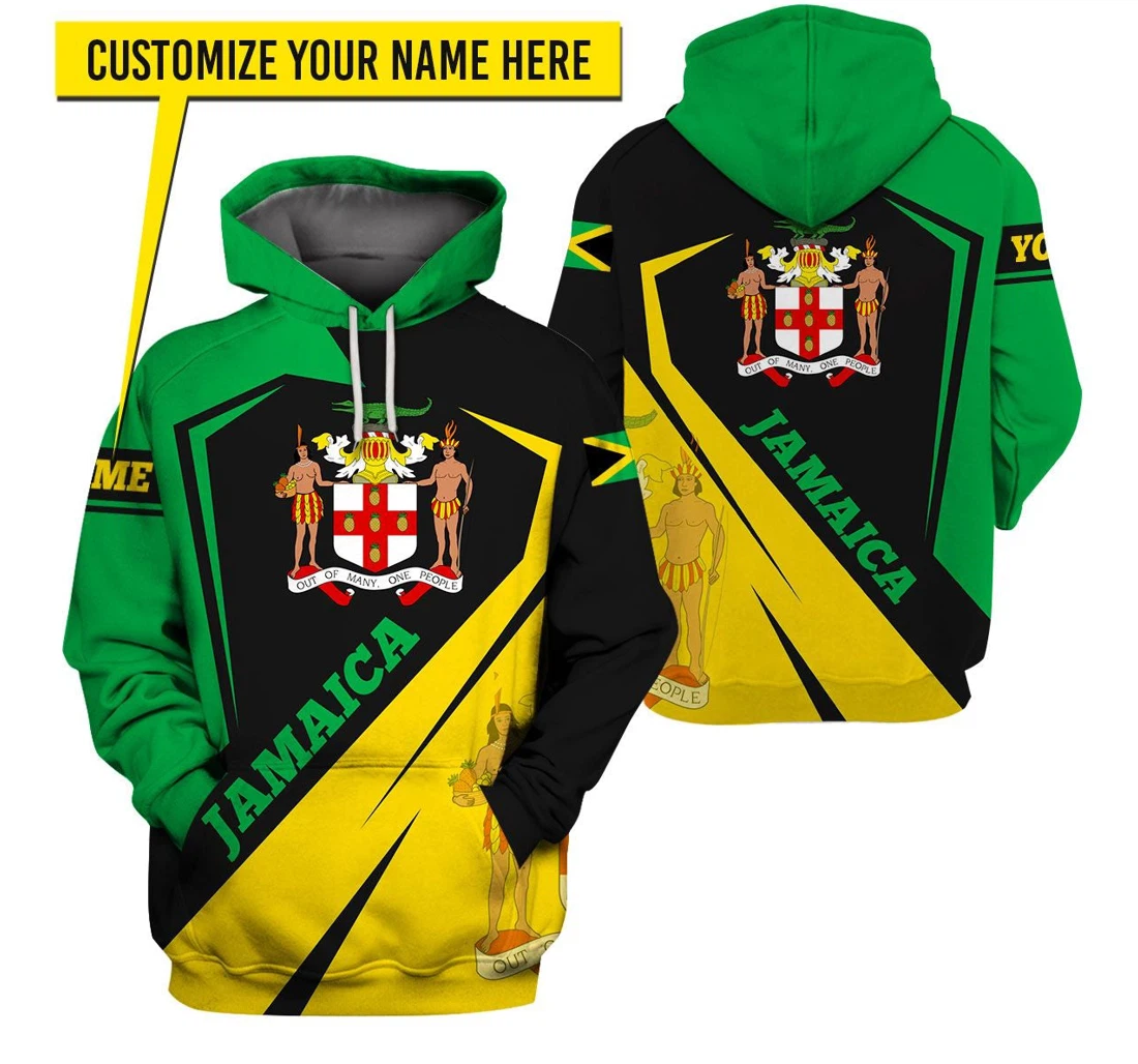 Personalized Pareeshy Store Jamaica - 3D Printed Pullover Hoodie
