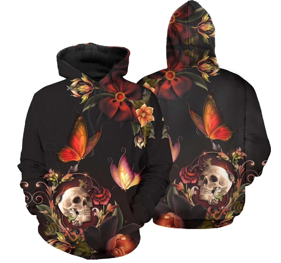 Personalized Skull Dreaming Sk-cgt- - 3D Printed Pullover Hoodie
