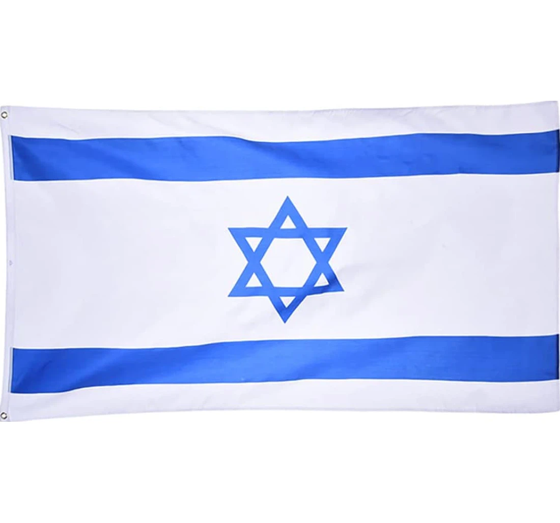 Israel Flag,garden Flags,ftcm National Perfect & Printed Both-Sides, UV And Fade - Resistant Flag