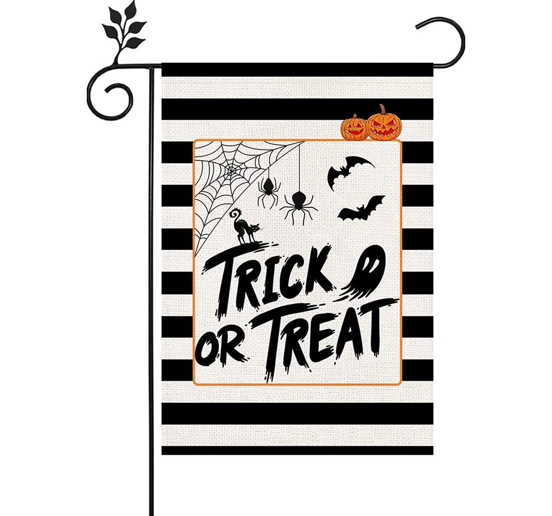 Halloween Trick Or Treat Halloween Halloween Printed Both-Sides, UV And Fade - Resistant Flag