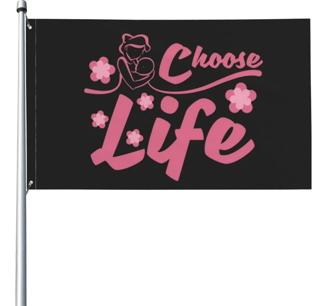 Anti Abortion Pro Life Don't Tread On Baby Me Pray To End Abortion Stop Abortion Now Defend The Defendless No Printed Both-Sides, UV And Fade - Resistant Flag