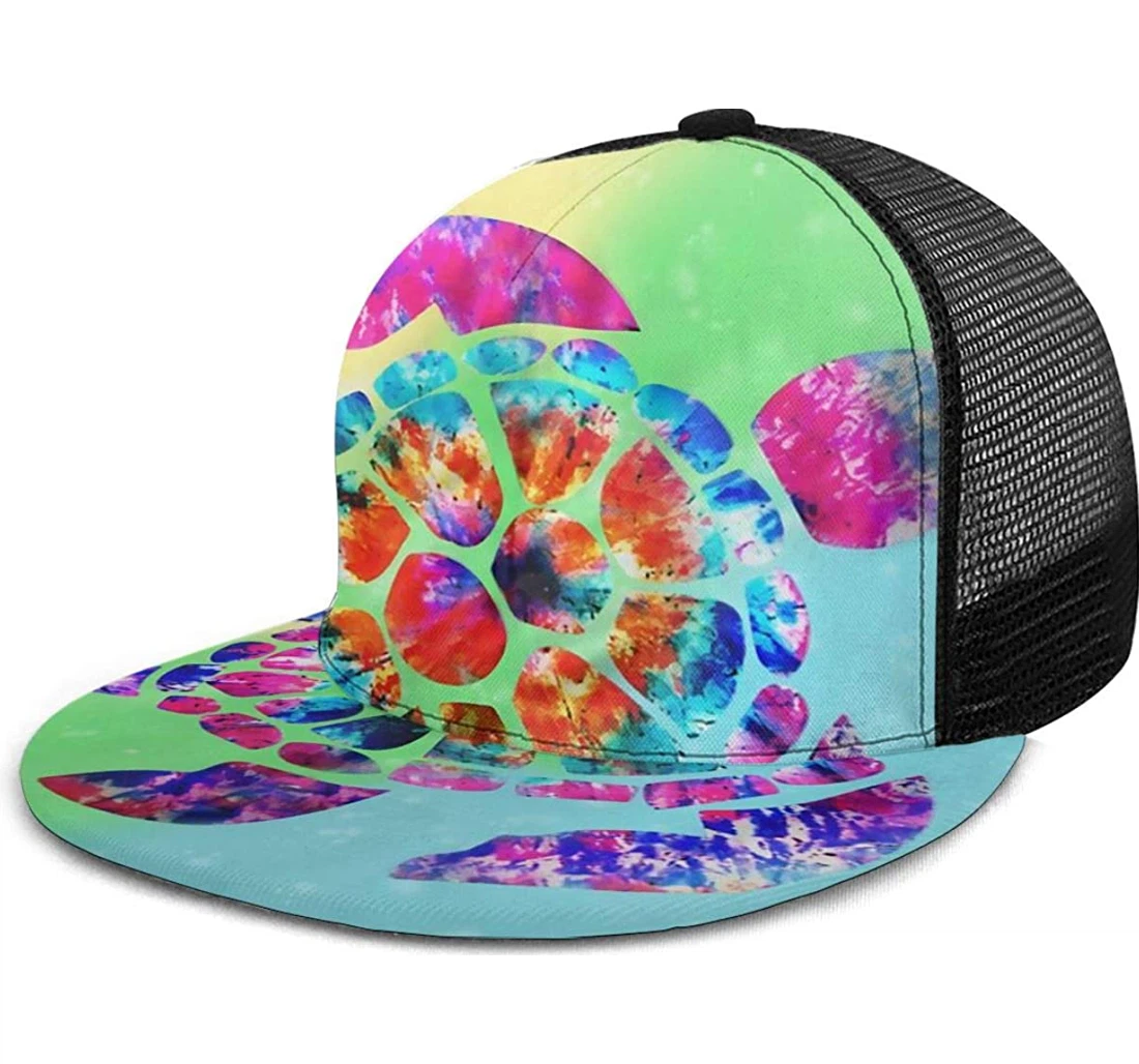Personalized Water Drops Mens Fashion Flat Brim Unisex Snapback, Classic Baseball Cap