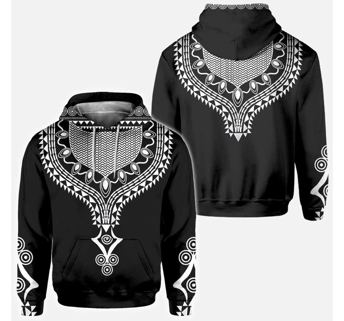 Personalized Dashiki African American - 3D Printed Pullover Hoodie
