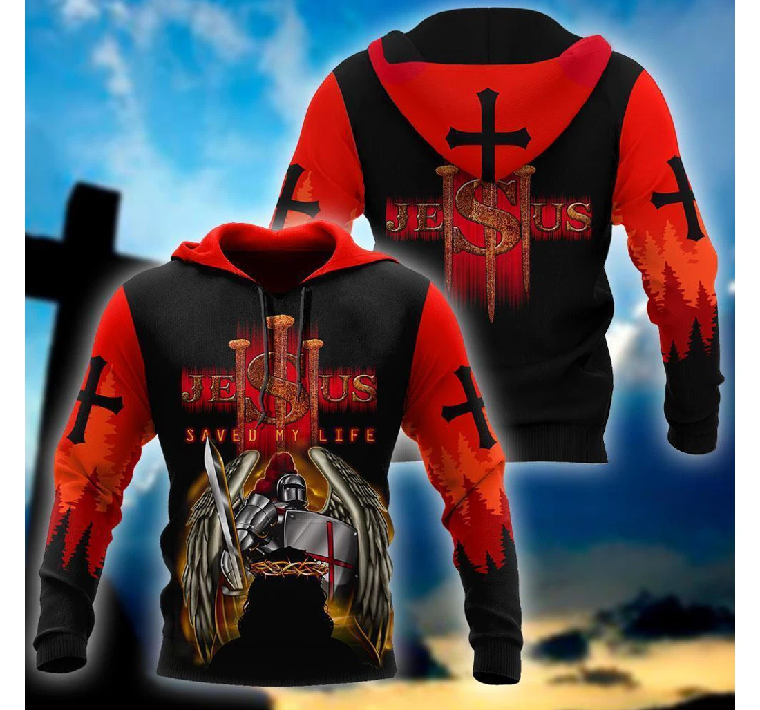 Personalized Jesus Easter - 3D Printed Pullover Hoodie