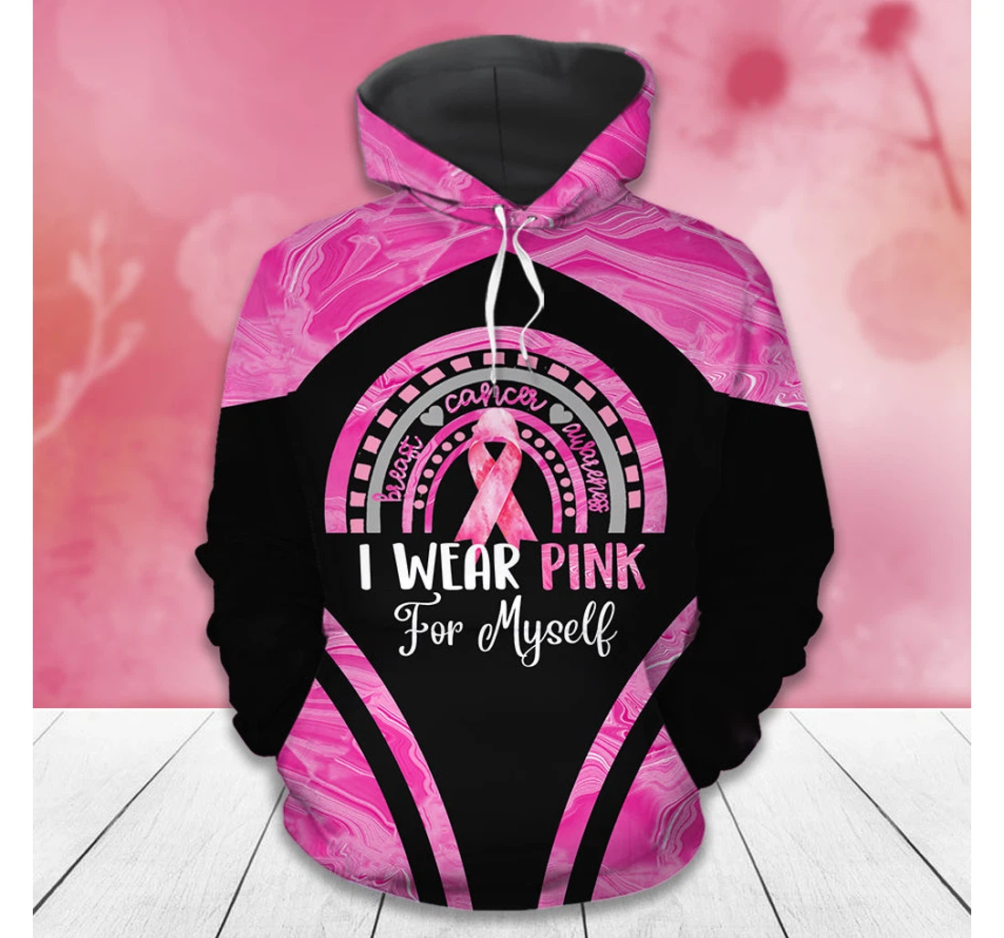 NFL New Orleans Saints Personalized Special Design Paisley Design We Wear  Pink Breast Cancer Hoodie T Shirt - Growkoc