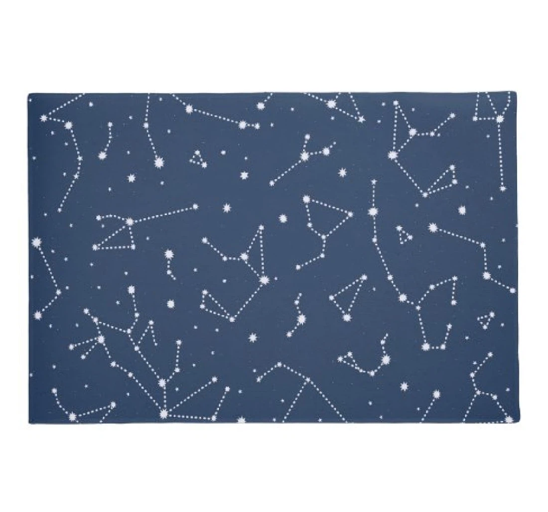 Constellations Zodiac Zodiac Sign Birthday Welcome Anti-Slip, Water-Absorbent Doormat