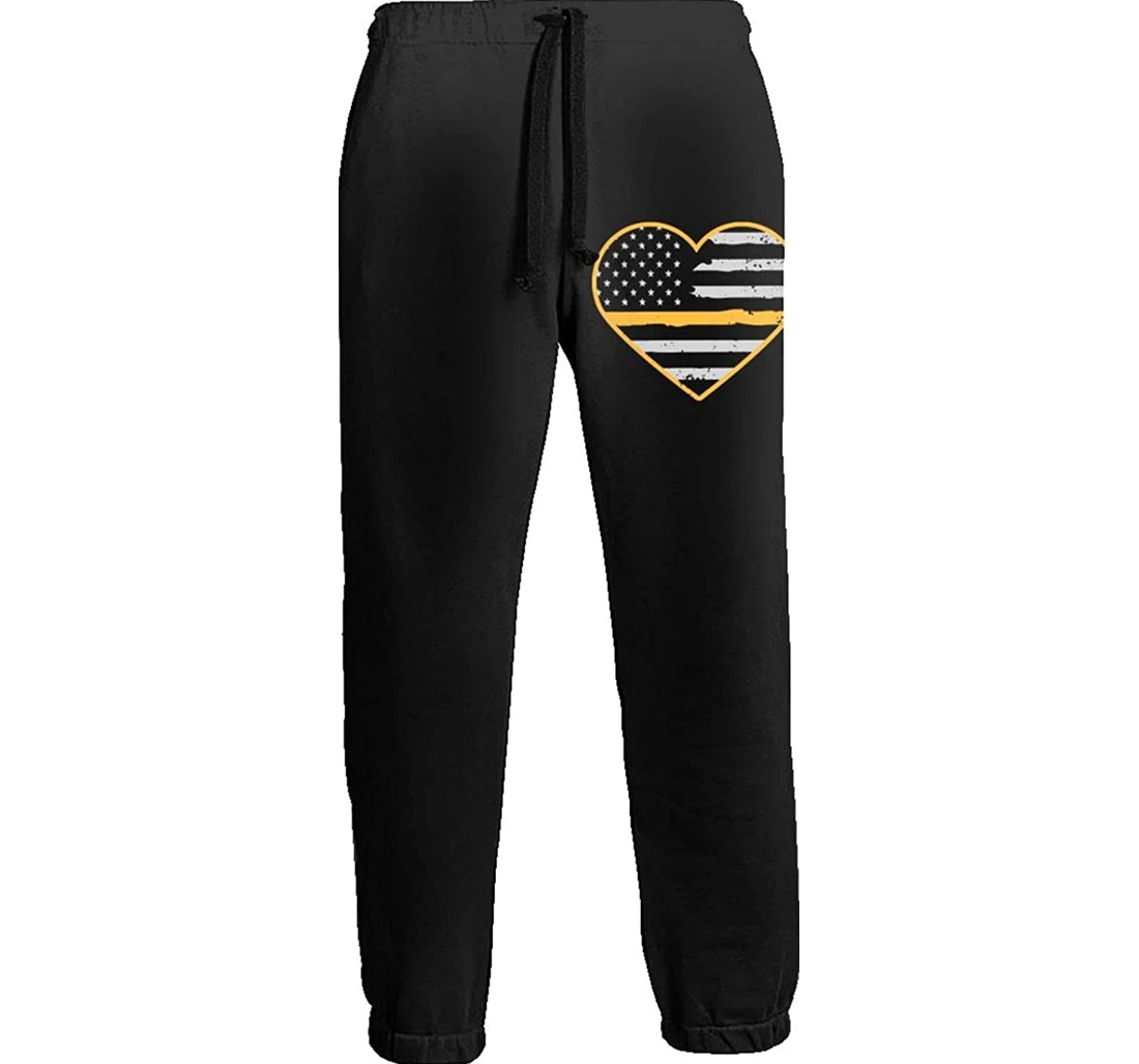 Personalized 911 Dispatcher Sweatpants, Joggers Pants With Drawstring For Men, Women