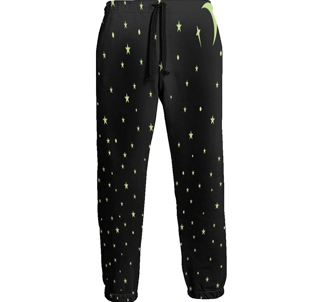 Personalized Glow In The Dark Stars Wall Sweatpants, Joggers Pants With Drawstring For Men, Women