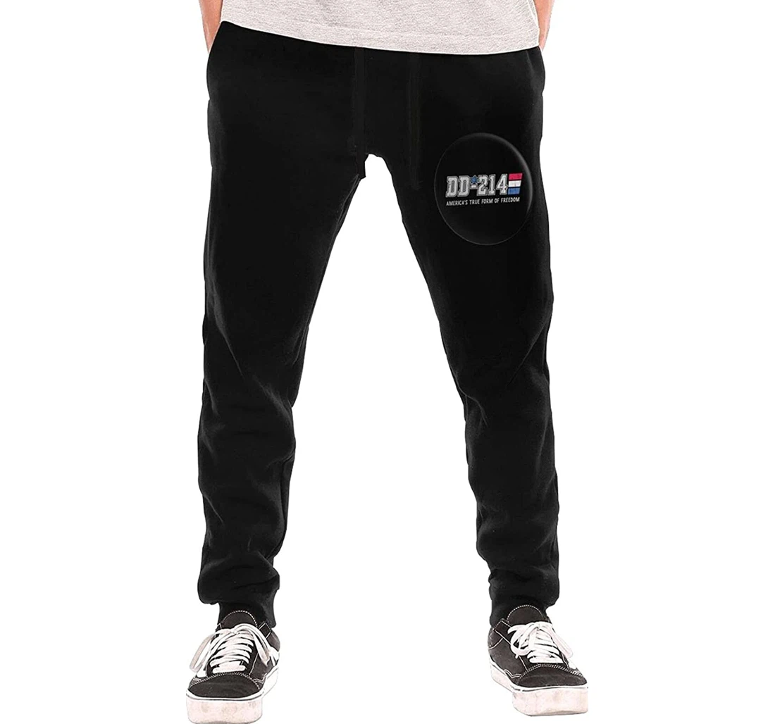 Personalized Dd-214 America's True Form Of Freedom Veteran Sweatpants Sweatpants, Joggers Pants With Drawstring For Men, Women