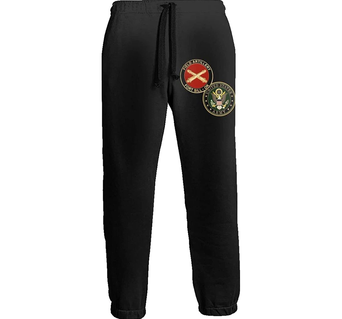 Personalized New U S Army Field Artillery Fort Sill Ok Sweatpants, Joggers Pants With Drawstring For Men, Women