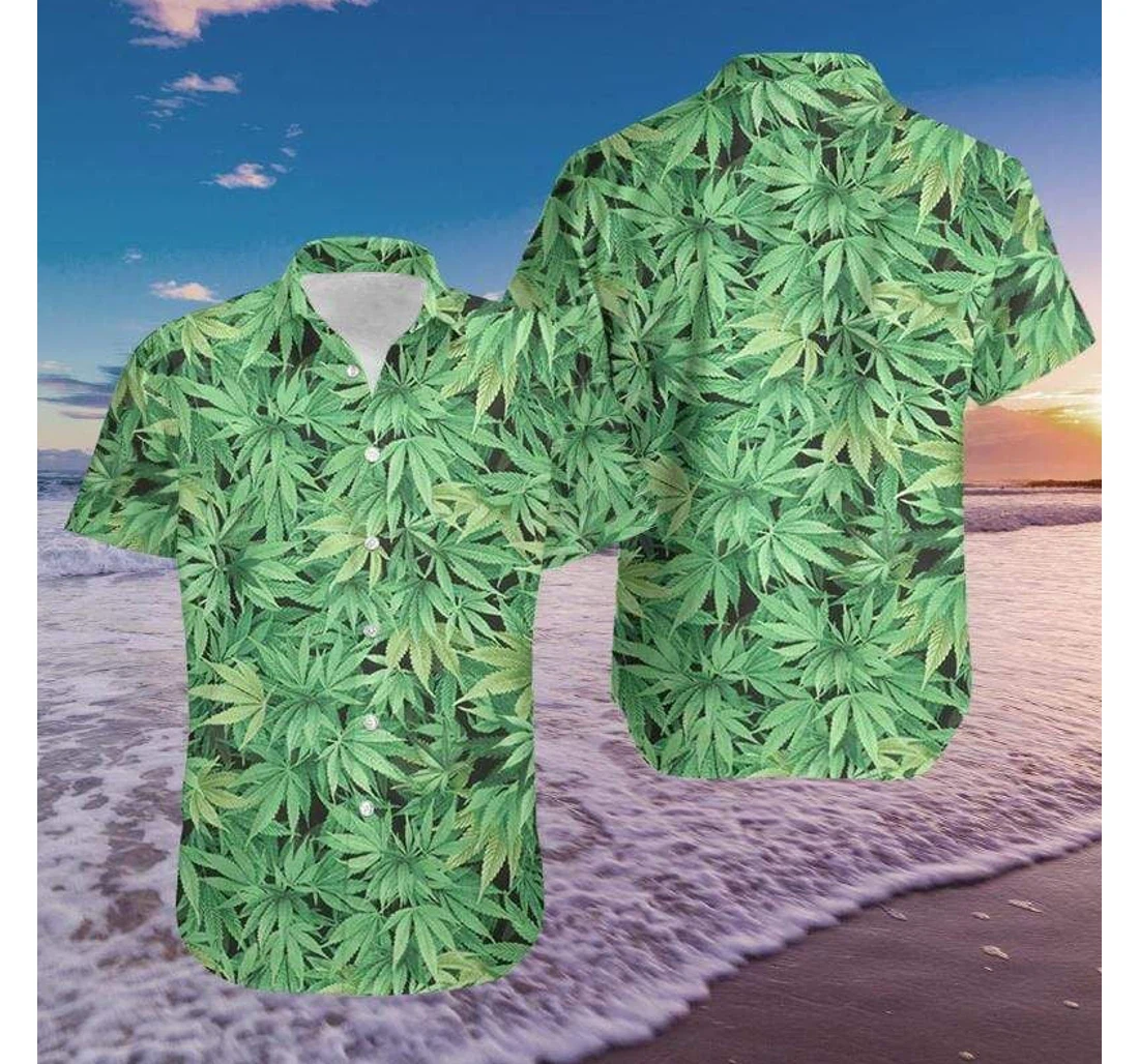 Personalized Weed Cannabis Pan Hawaiian Shirt, Button Up Aloha Shirt For Men, Women