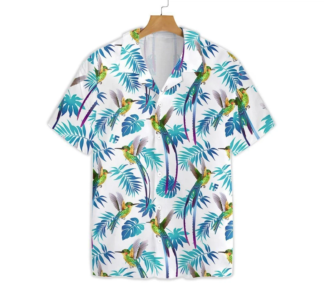 Personalized Hummingbird 7 Hawaiian Shirt, Button Up Aloha Shirt For Men, Women