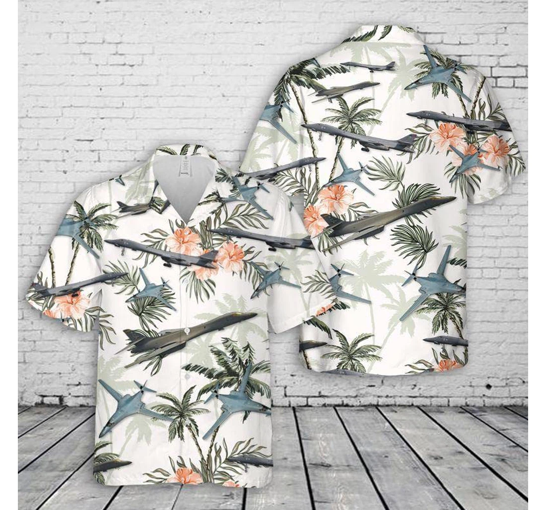 Personalized Aircraft Hawaiian Shirt, Button Up Aloha Shirt For Men, Women