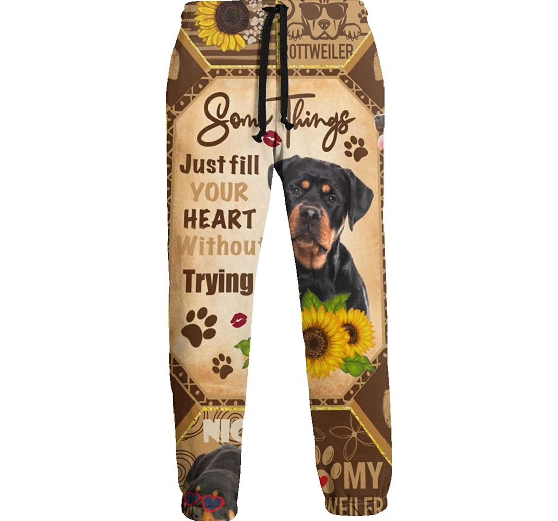 Personalized Dog Pocket For Sweatpants, Joggers Pants With Drawstring For Men, Women